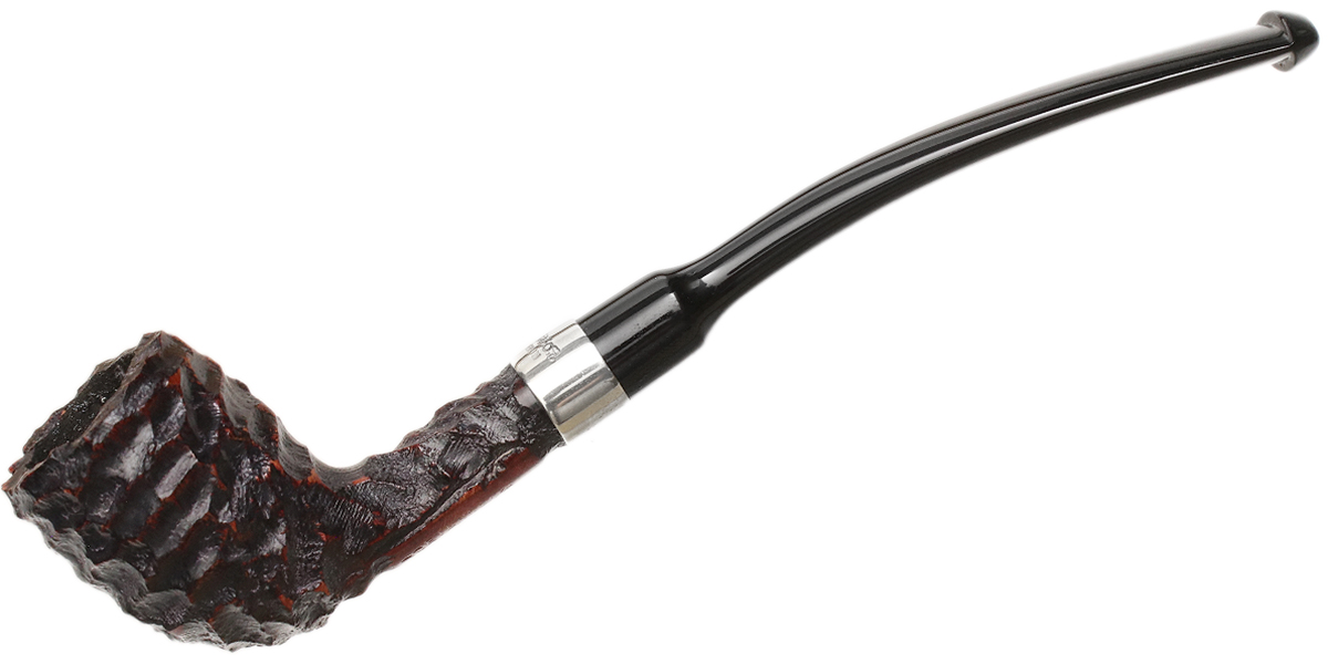 Peterson Speciality Rusticated Nickel Mounted Belgique Fishtail