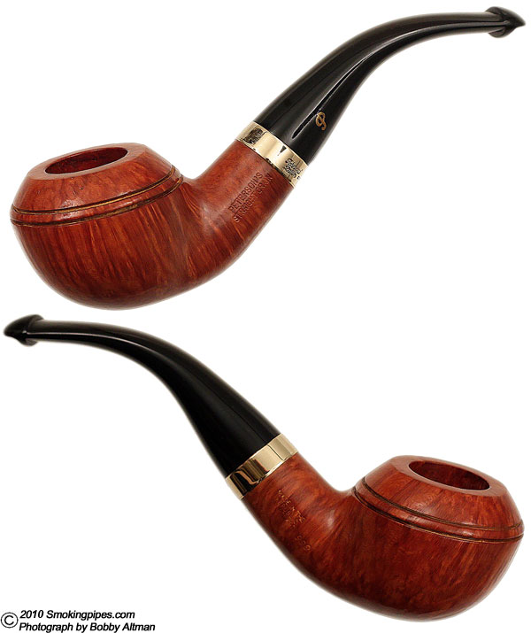 Peterson Gold Mounted Supreme Straight Grain (999) P-Lip