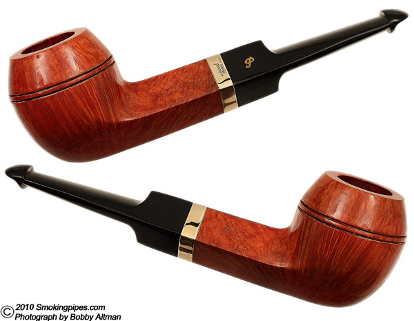 Peterson Gold Mounted Supreme Straight Grain (150) (P-Lip)