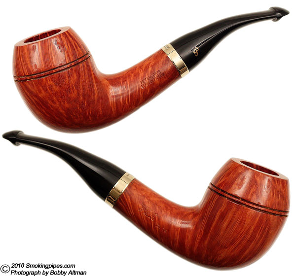 Peterson Gold Mounted Supreme Straight Grain (XL14) (P-Lip)
