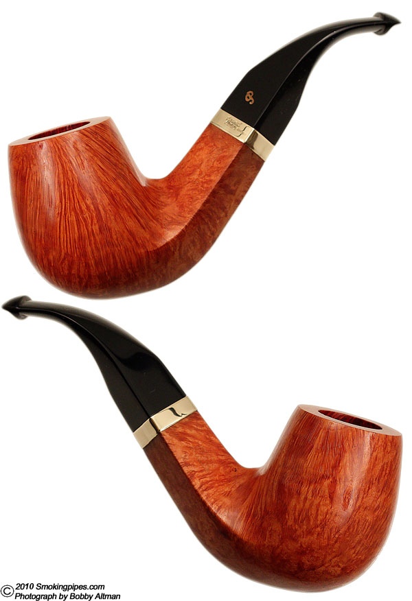 Peterson Gold Mounted Supreme Straight Grain (XL24) (P-Lip)