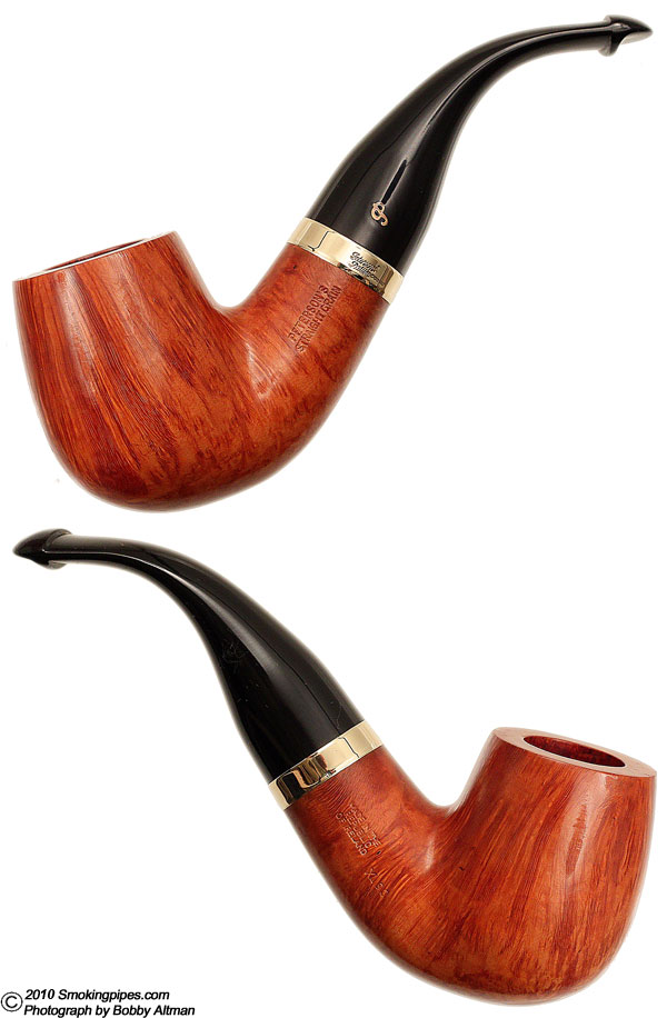 Peterson Gold Mounted Supreme Straight Grain (XL90) (P-Lip)