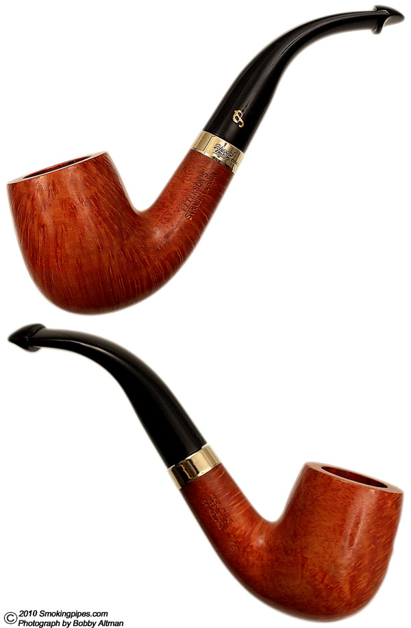 Peterson Gold Mounted Supreme Straight Grain (65) (P-Lip)