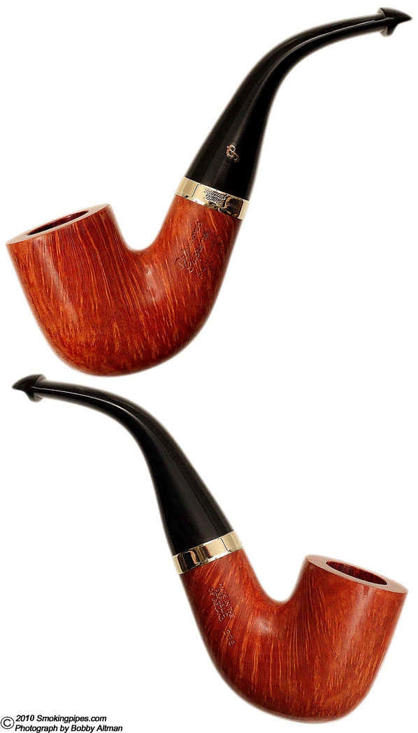 Peterson Gold Mounted Supreme Straight Grain (338) (P-Lip)