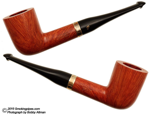 Peterson Gold Mounted Supreme Straight Grain (120) (P-Lip)