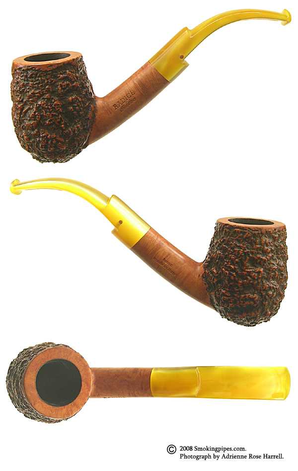 Radice Twin Bore Oil Cured Retro Bent Billiard