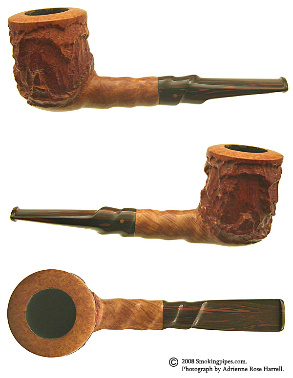 Radice Twin Bore Oil Cured Underwood Billiard with Spiral Shank (O) (V)