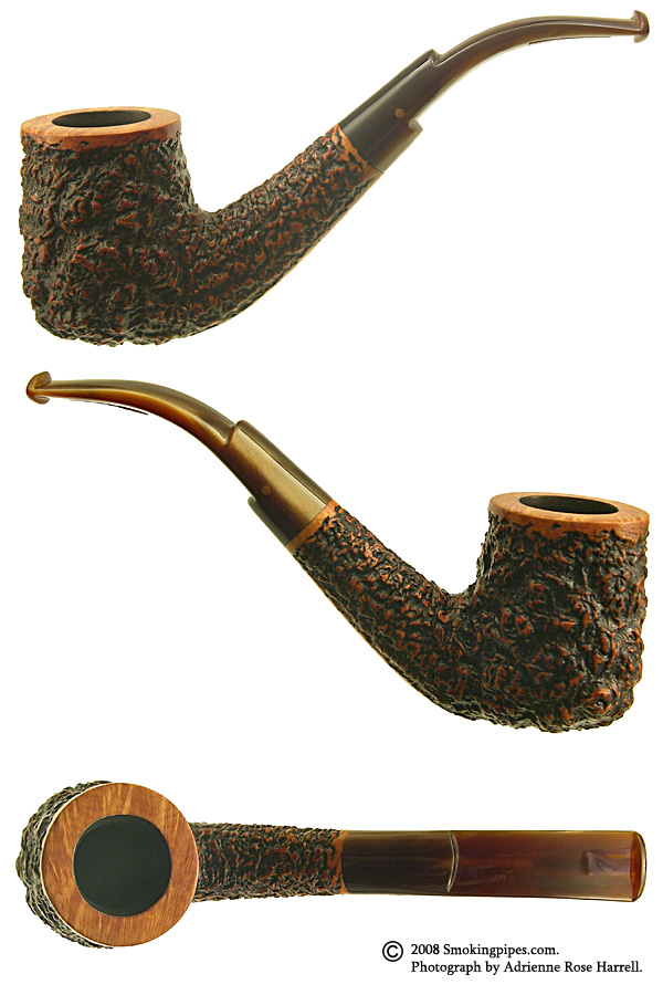 Radice Twin Bore Oil Cured Bark Bent Billiard
