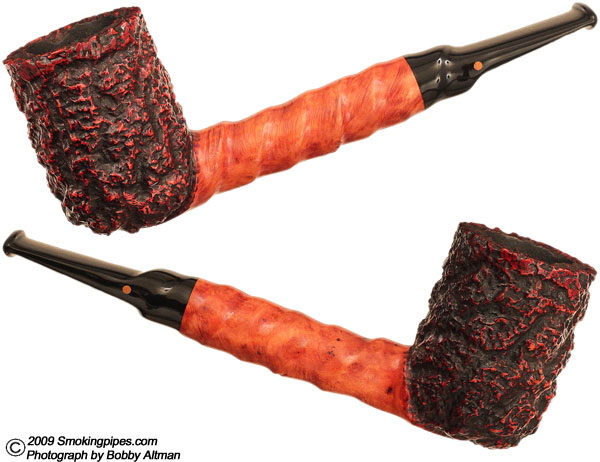 Radice Twin Bore Oil Cured Bark Billiard (O)