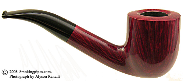 Savinelli Hand Made Smooth Bent Billiard (6mm)