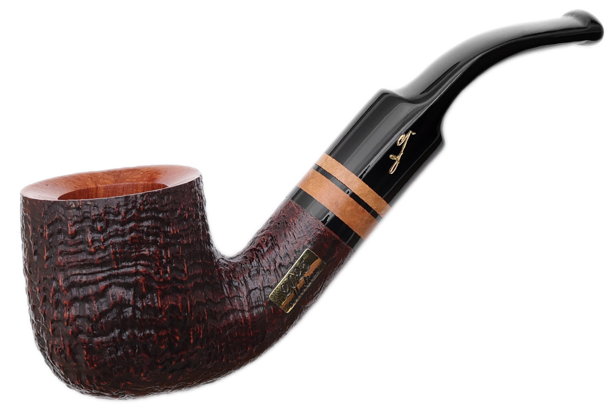 Collection 2025 Sandblasted with Smooth Top (6mm) Tobacco Pipe
