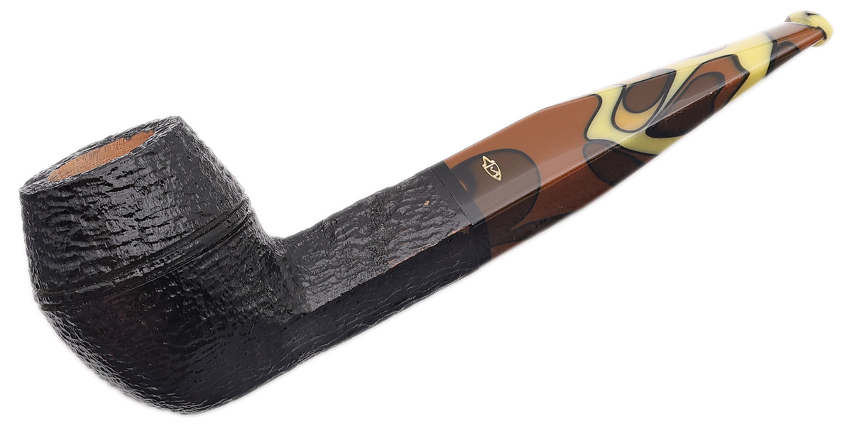 Savinelli Paloma Rusticated Black (510 KS) (6mm)