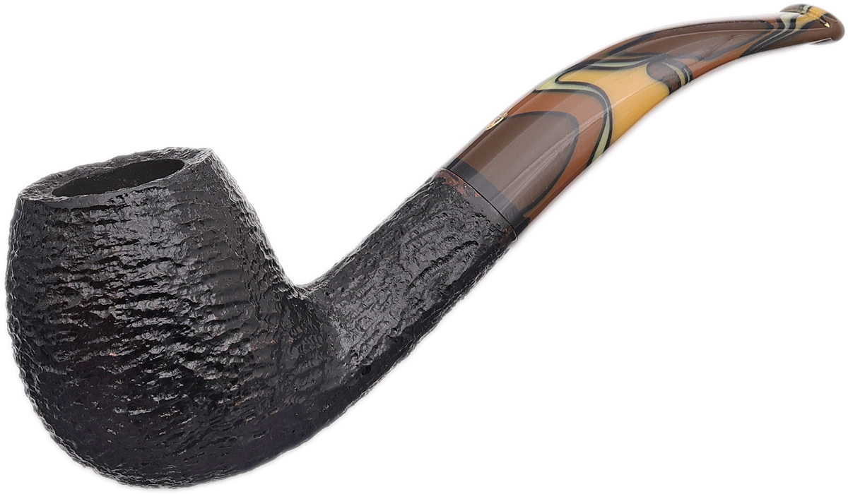 Savinelli Paloma Rusticated Black (677 KS) (6mm)