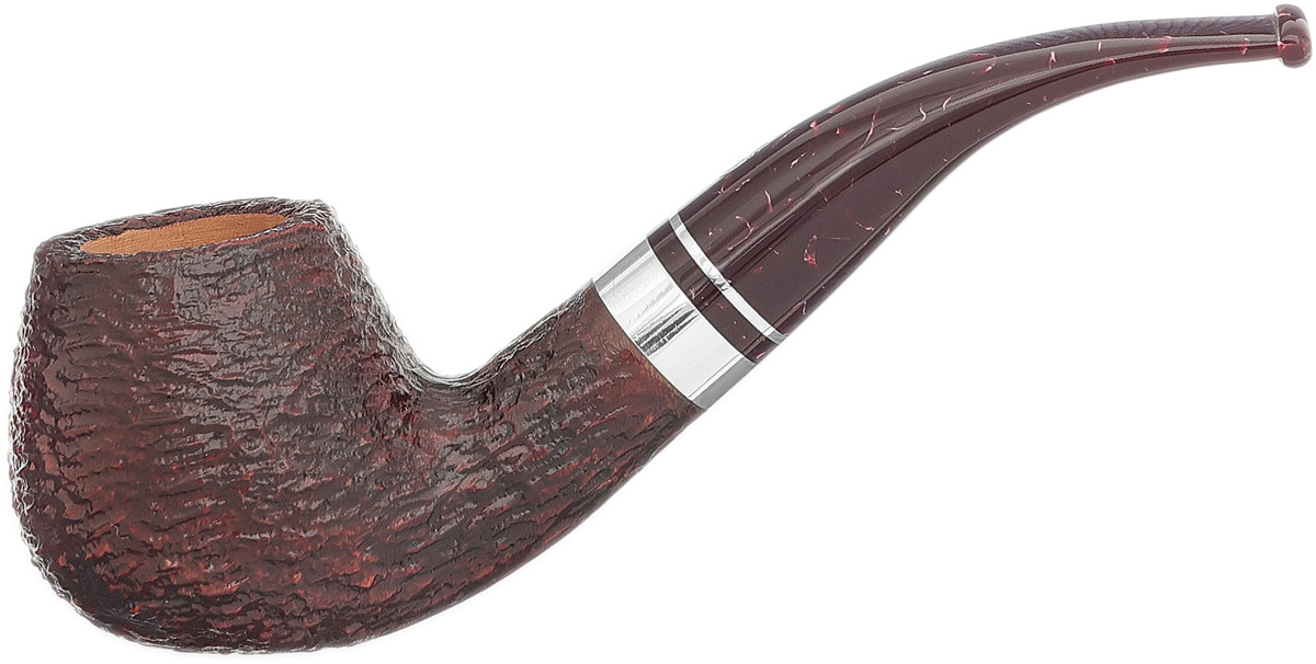 Savinelli Bacco Rusticated Dark Brown (645 KS) (6mm)