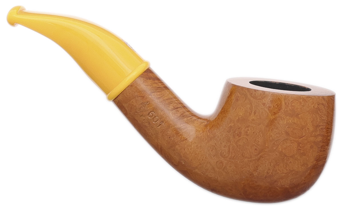 Savinelli Mini Smooth Yellow Stem (601) (6mm)