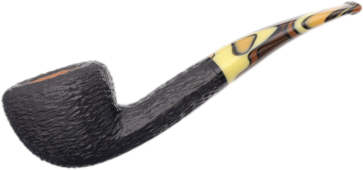 Savinelli Paloma Rusticated Black (316 KS) (6mm)