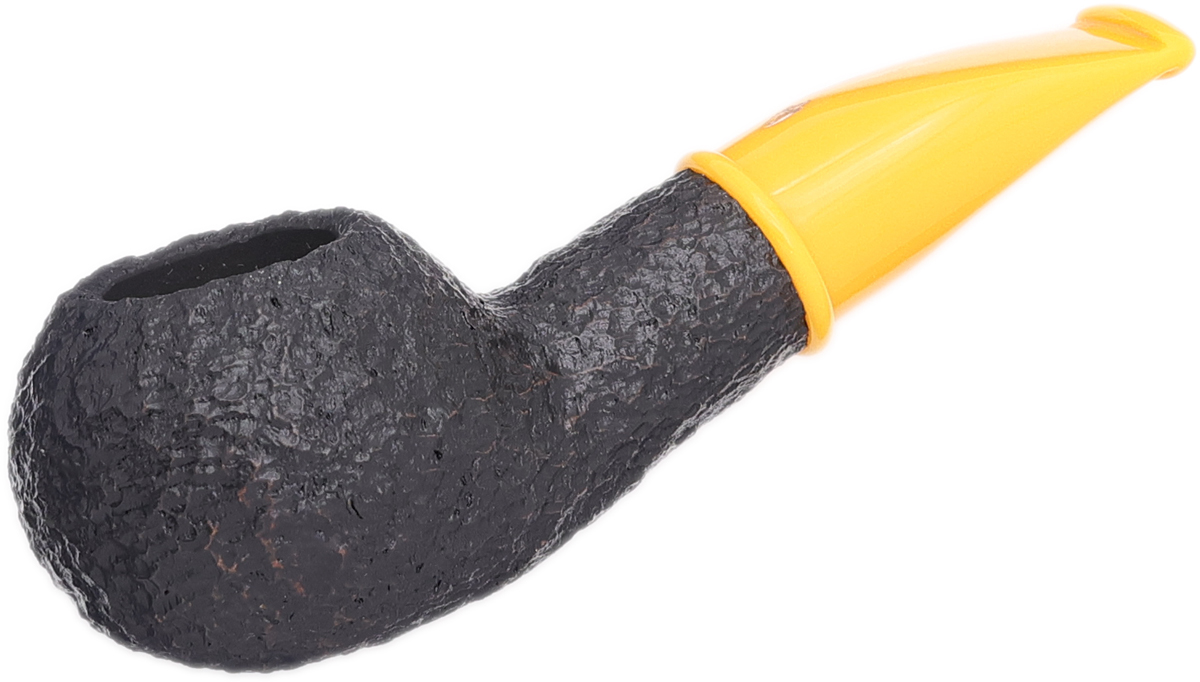 Savinelli Mini Rusticated Yellow Stem (321) (6mm)