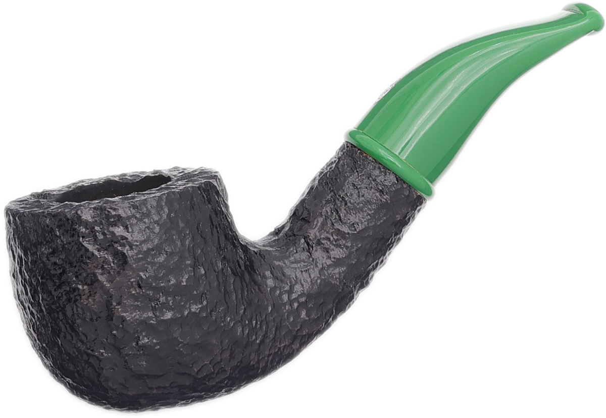 Savinelli Mini Rusticated Green Stem (601) (6mm)