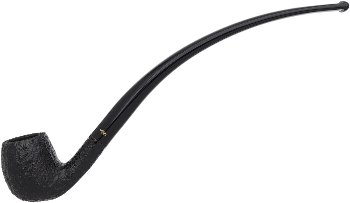 Savinelli Churchwarden Black Rusticated (601)