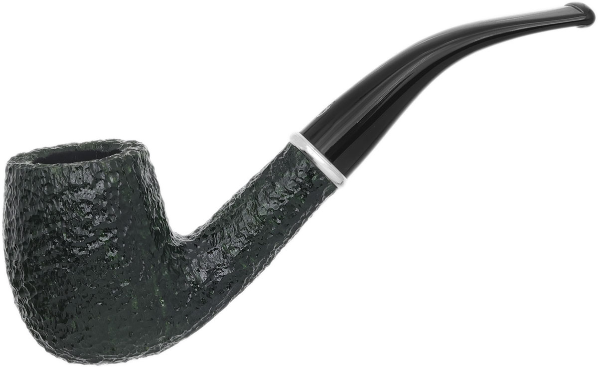Savinelli Arcobaleno Rusticated Green (606 KS) (6mm)