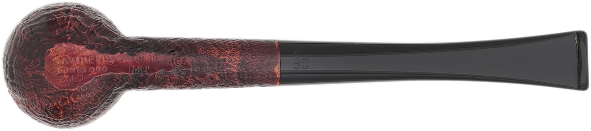 Savinelli Punto Oro Gold Sandblasted (105)