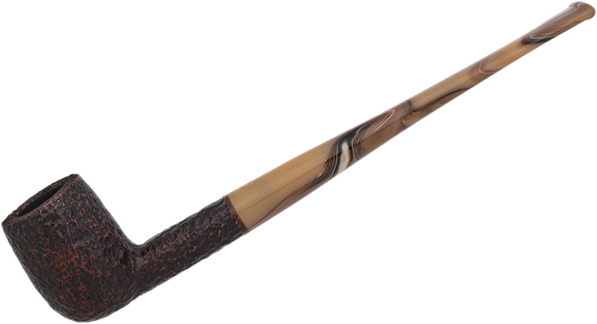 ginger tobacco Ginger's Favorite Rusticated (104) (6mm) Tobacco Pipe