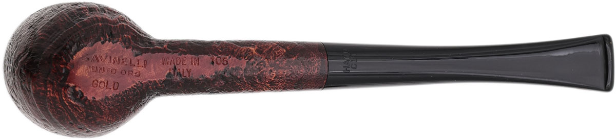 Savinelli Punto Oro Gold Sandblasted (105)