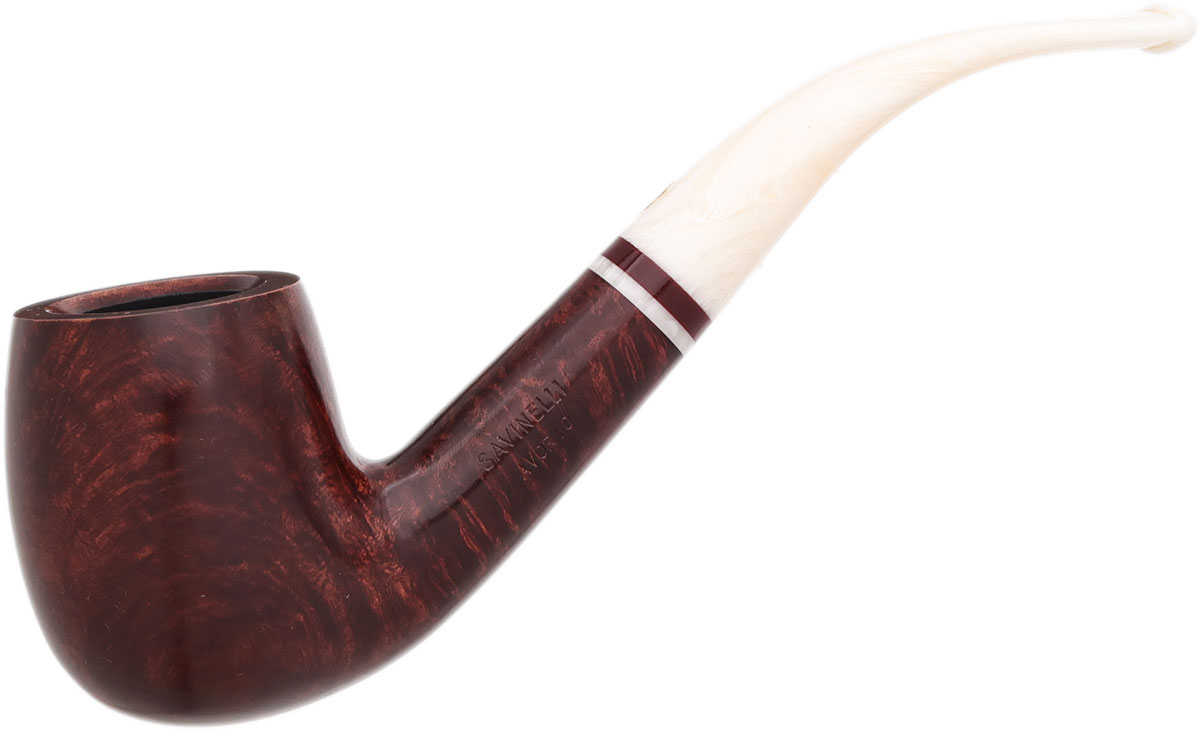 Savinelli Avorio Smooth Bordeaux (606 KS) (6mm)