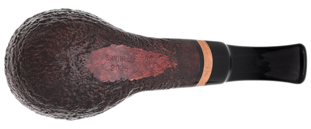 Savinelli Collection 2026 Sandblasted with Smooth Top (6mm)