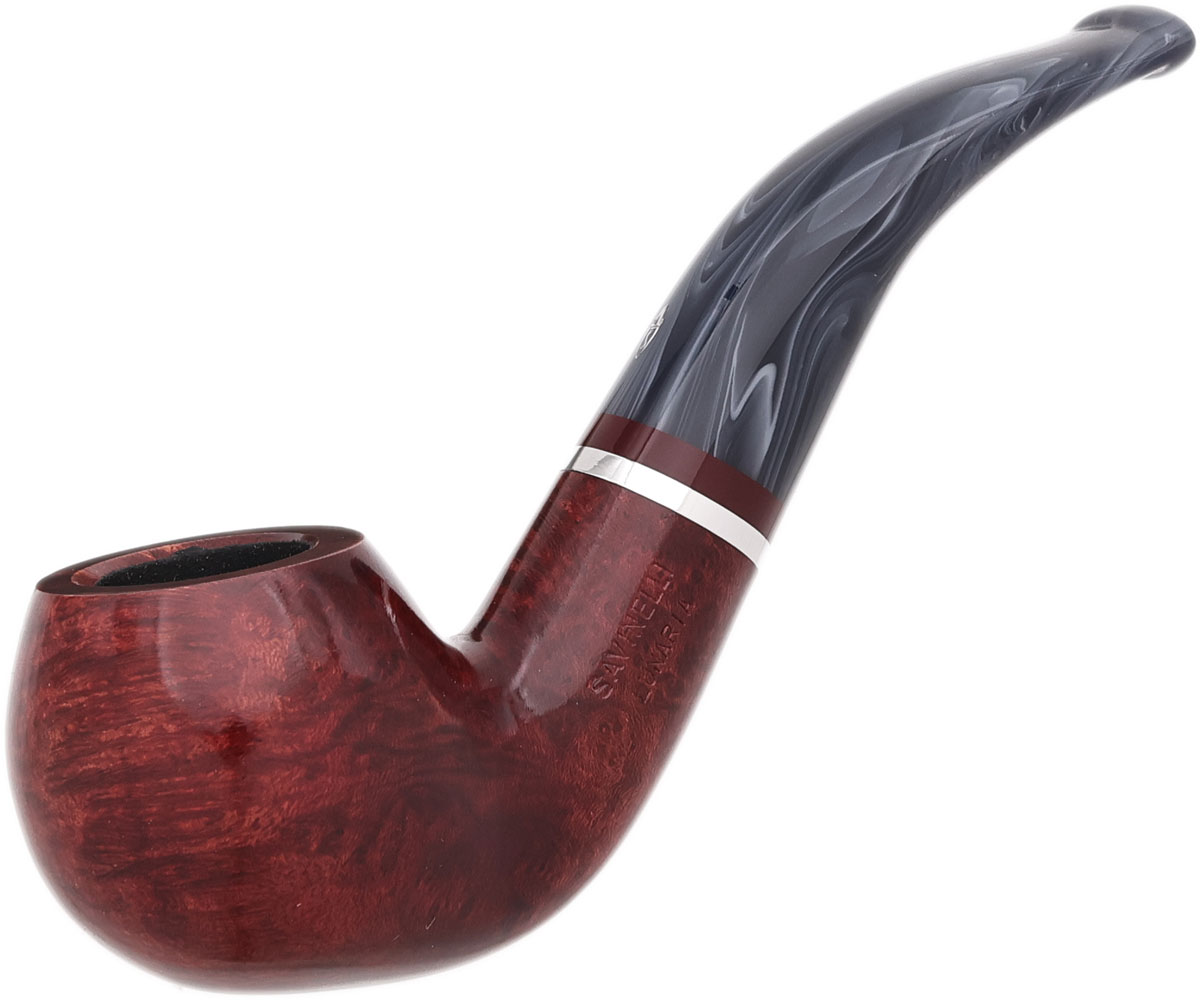 Savinelli Lunaria Smooth Bordeaux (642) (6mm)