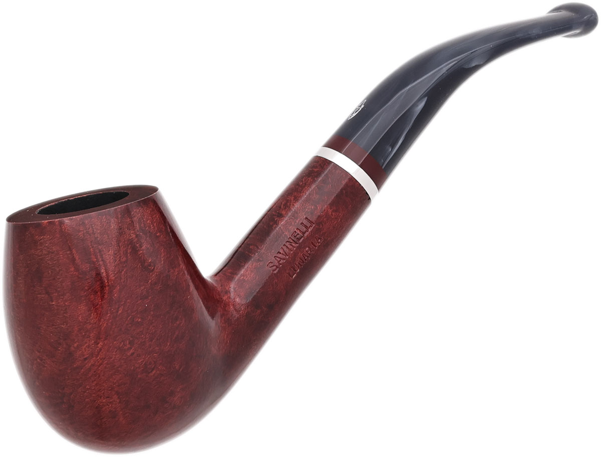 Savinelli Lunaria Smooth Bordeaux (670 KS) (6mm)