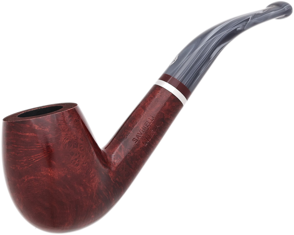 Savinelli Lunaria Smooth Bordeaux (670 KS) (6mm)