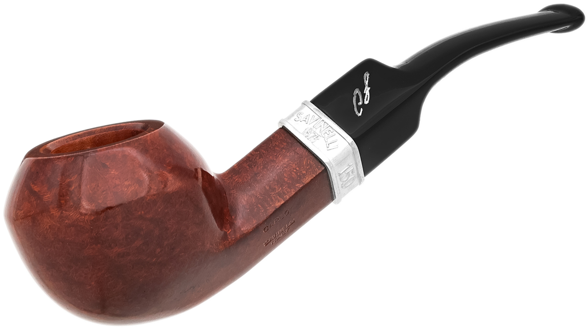 Savinelli 150th Anniversary Carlo Smooth Brown (6mm) (44/75)