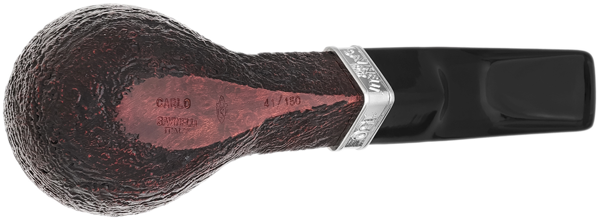 Savinelli 150th Anniversary Carlo Sandblasted (6mm) (41/150)