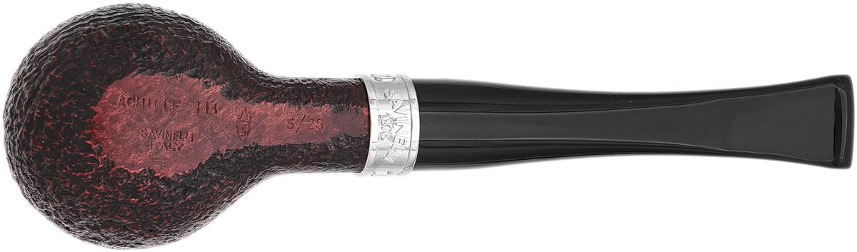 Savinelli 150th Anniversary Achille III Sandblasted (6mm) (5/25)