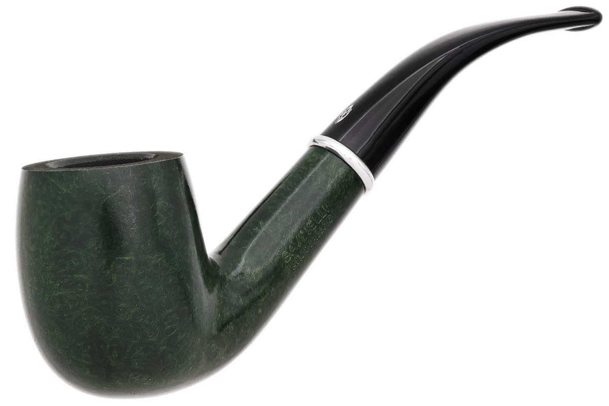 Savinelli Arcobaleno Smooth Green (606 KS) (6mm)