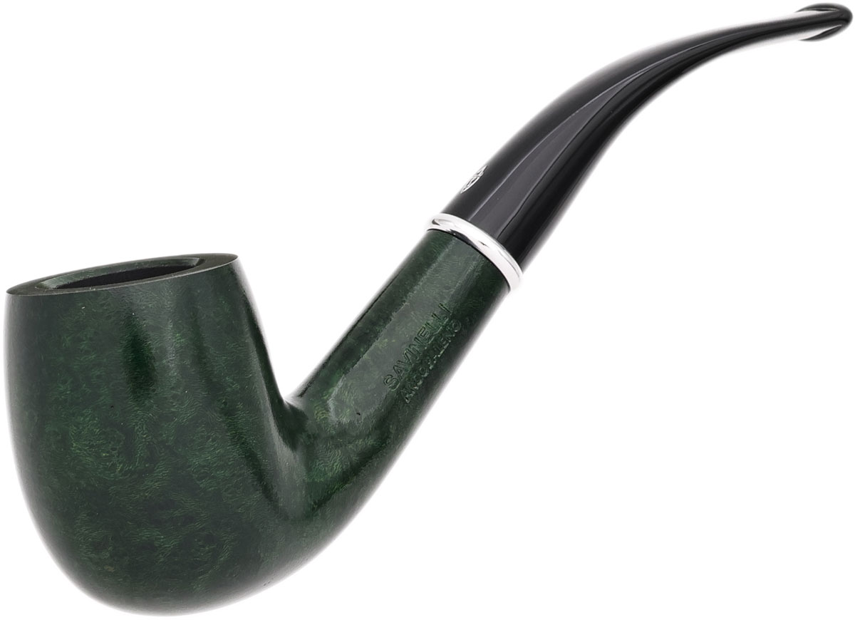 Savinelli Arcobaleno Smooth Green (606 KS) (6mm)