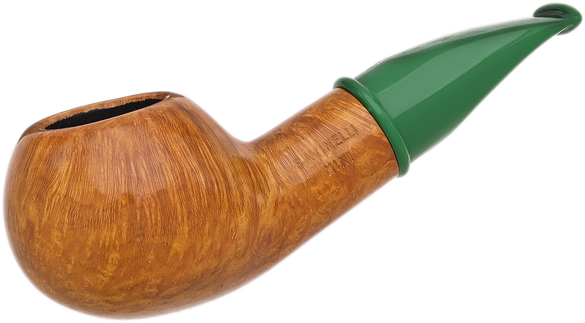 Savinelli Mini Smooth Green Stem (321) (6mm)