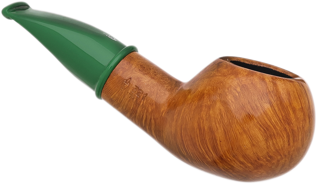 Savinelli Mini Smooth Green Stem (321) (6mm)