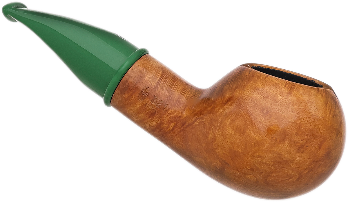 Savinelli Mini Smooth Green Stem (321) (6mm)