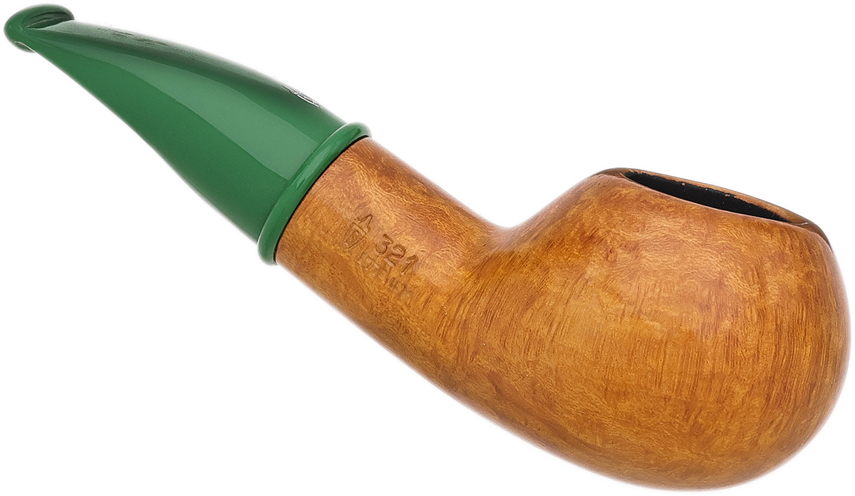 Savinelli Mini Smooth Green Stem (321) (6mm)