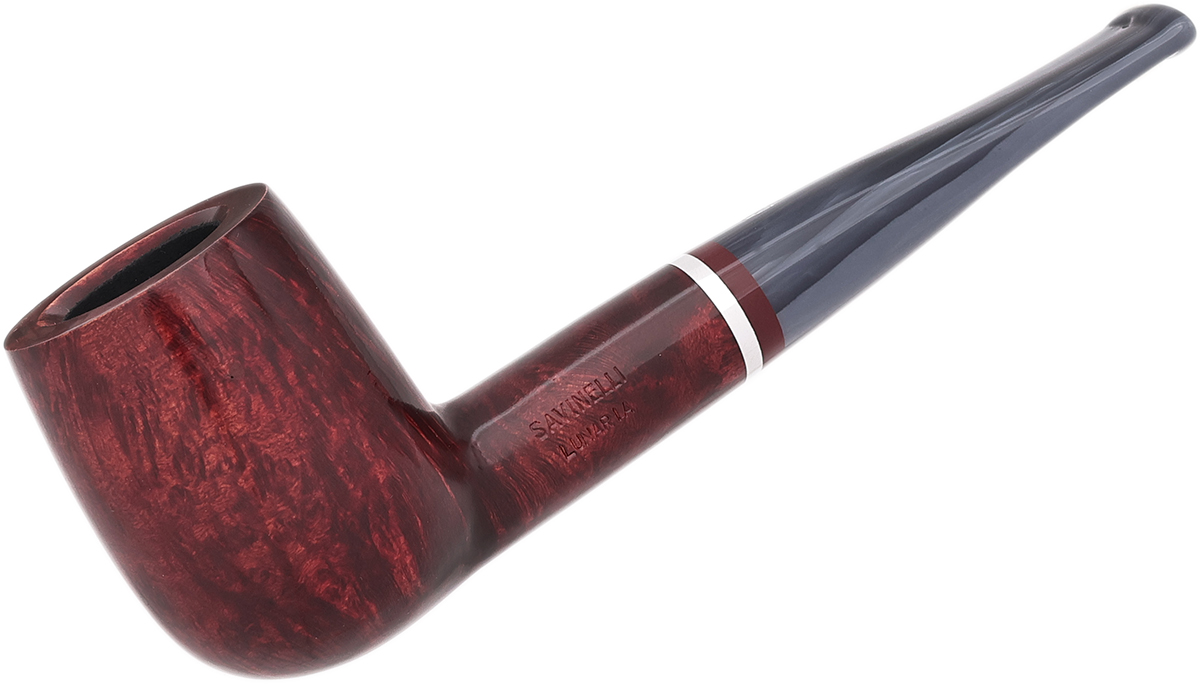 Savinelli Lunaria Smooth Bordeaux (141 KS) (6mm)