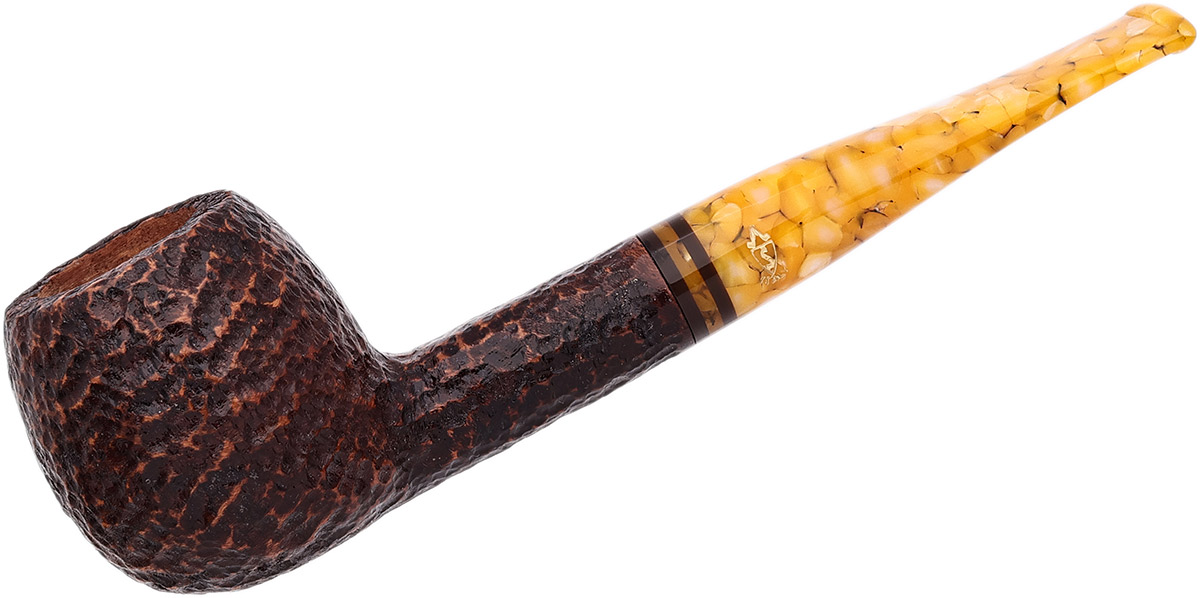 Miele Brown Rusticated (207) (6mm) Tobacco Pipe