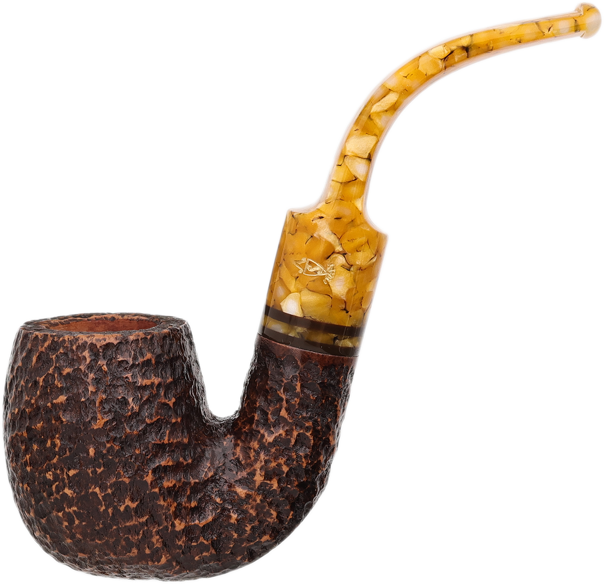 Savinelli Miele Brown Rusticated (614) (6mm)