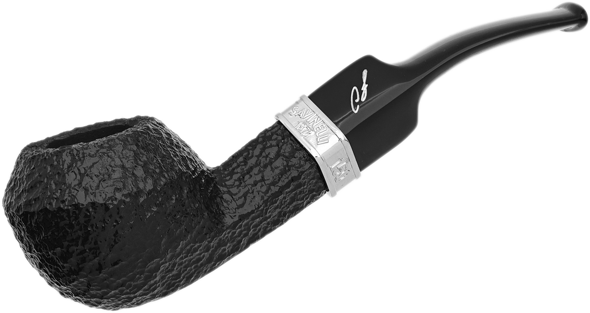 Savinelli 150th Anniversary Carlo Rusticated (6mm)