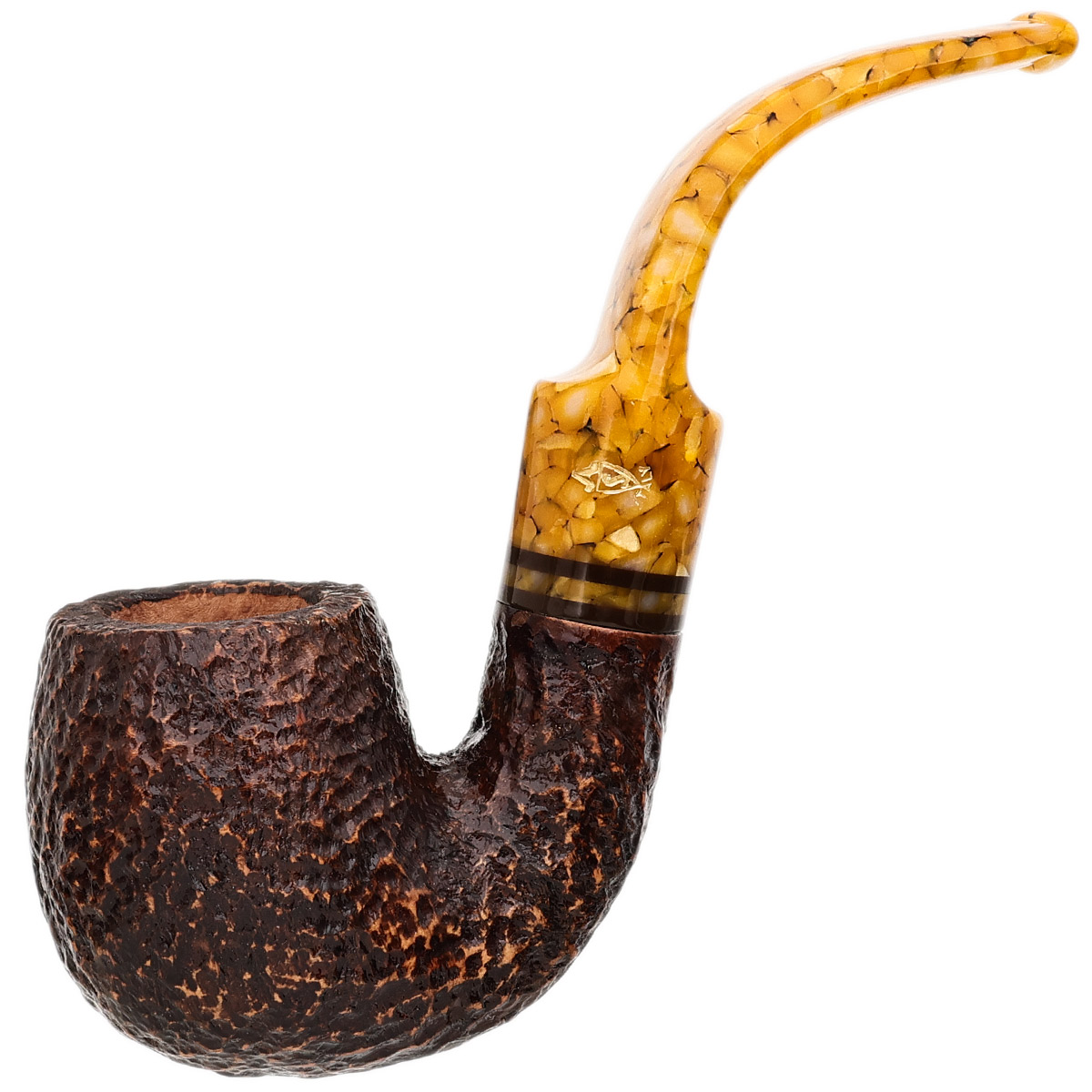 Savinelli Miele Brown Rusticated (614) (6mm)