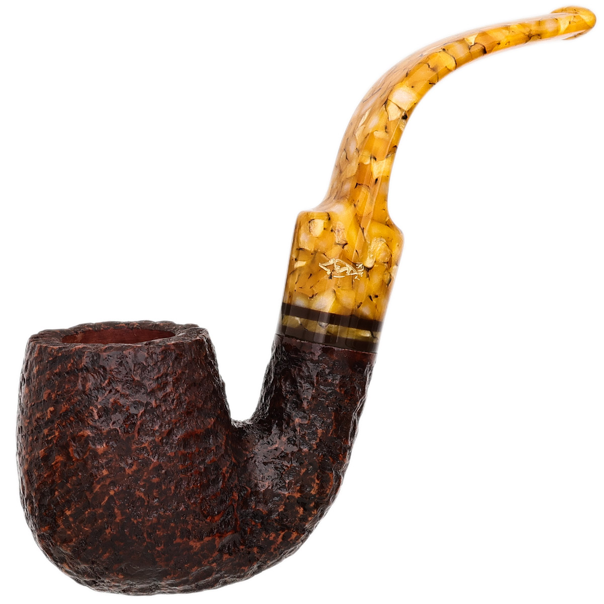 Savinelli Miele Brown Rusticated (614) (6mm)