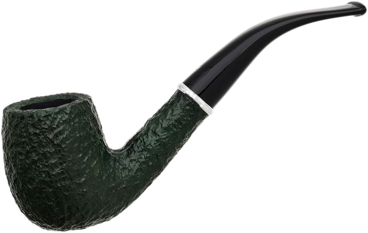 Savinelli Arcobaleno Rusticated Green (606 KS) (6mm)