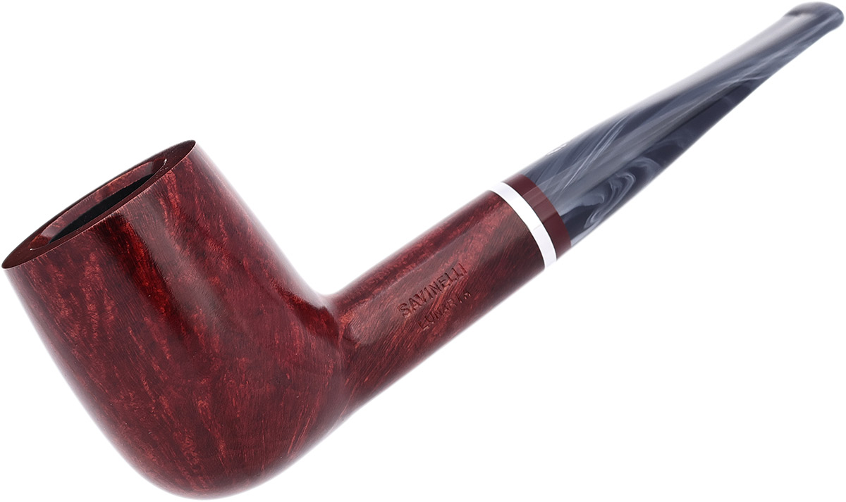 Savinelli Lunaria Smooth Bordeaux (141 KS) (6mm)