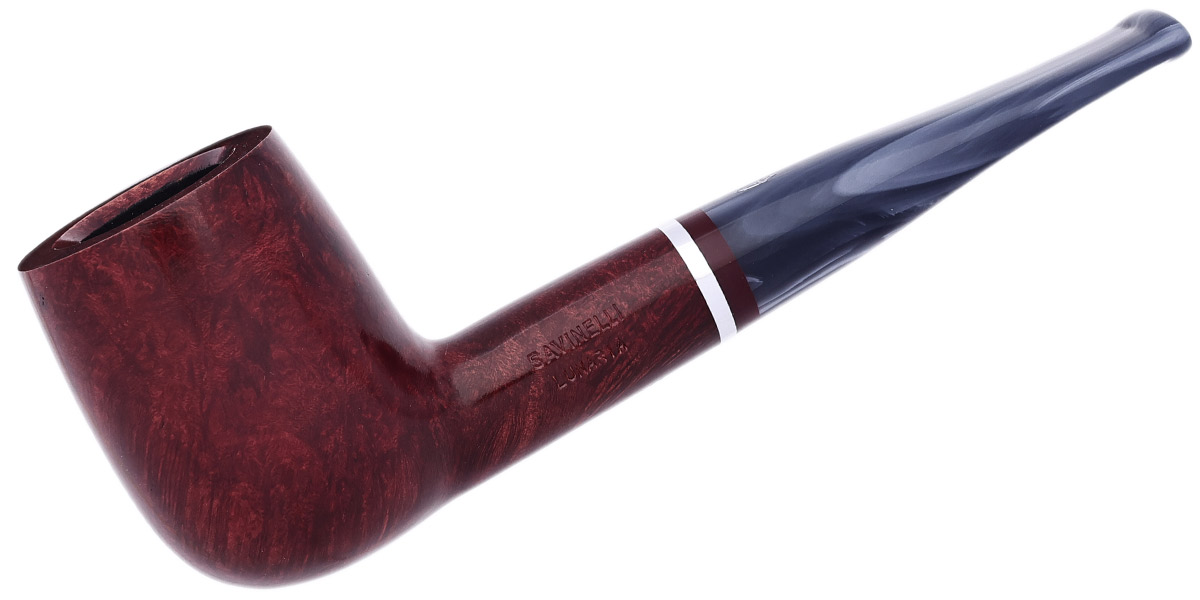 Savinelli Lunaria Smooth Bordeaux (141 KS) (6mm)